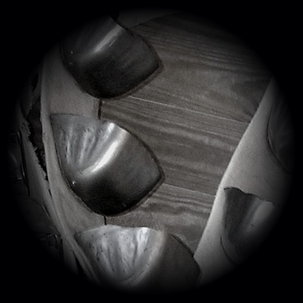 Elevator belt with buckets
