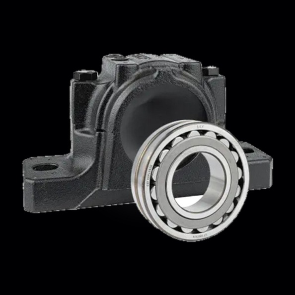 Pulley housing and bearing unit