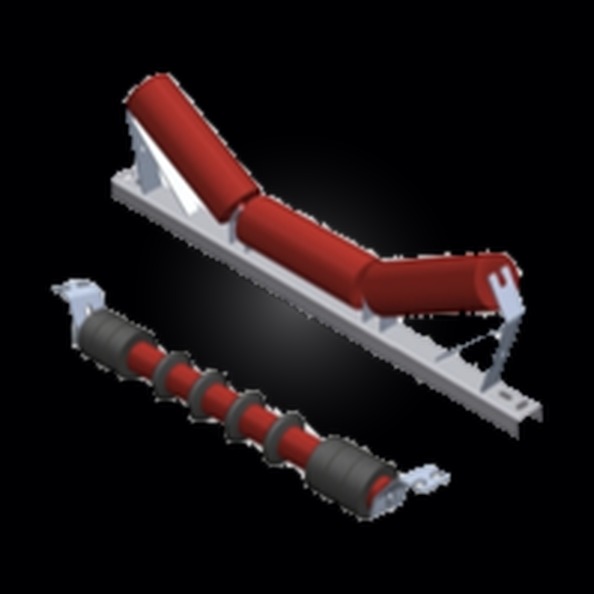 Conveyor roller frames