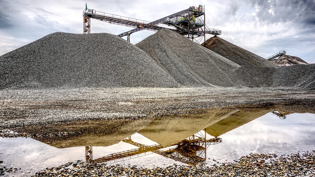 Aggregates and quarrying
